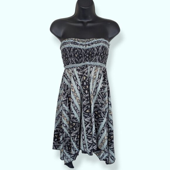 Billabong Strapless Kerchief Dress - Picture 1 of 9